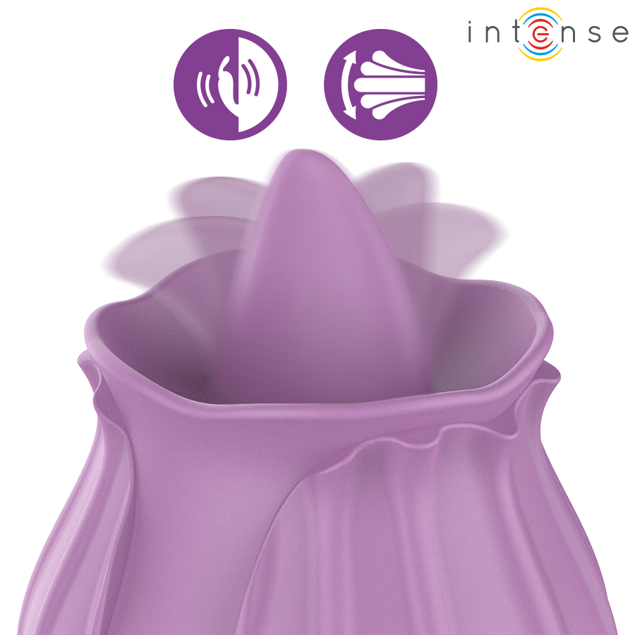 INTENSE - AZALEA FLOR ESTIMULADOR LENGUA BASE MAGNÉTICA - Imagen 2