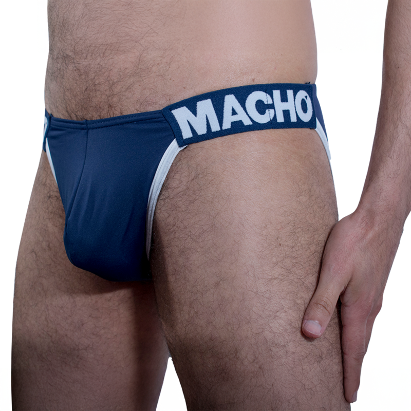 MACHO - MCH011 LATERAL SLIP AZUL OSCURO XL - Imagen 2