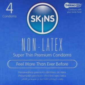 SKINS - PRESERVATIVOS SIN LATEX PACK 4
