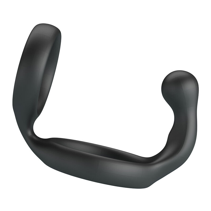 CRAZY BULL - FLORIAN ANILLO DOBLE PARA PENE Y TESTÍCULOS SILICONA NEGRO - Imagen 5