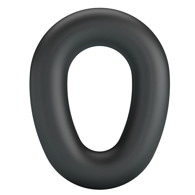 CRAZY BULL - VESPER ANILLO PARA PENE SUPER SOFT SILICONA NEGRO - Imagen 2