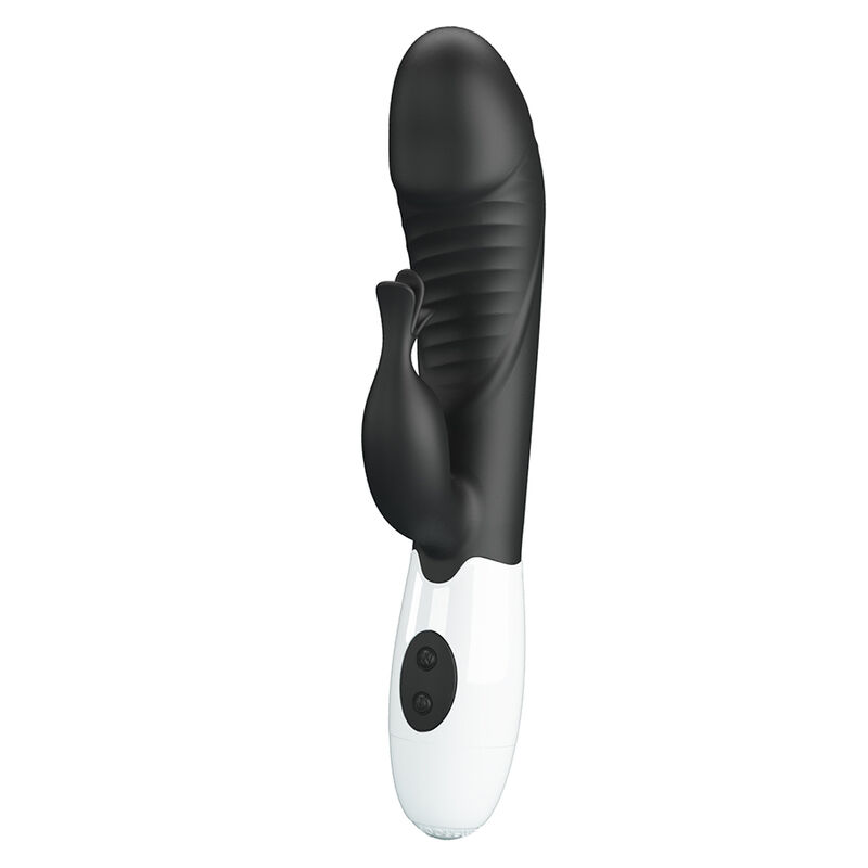 PRETTY LOVE - RASMUSSEN VIBRADOR RABBIT 30 FUNCIONES NEGRO - Imagen 7