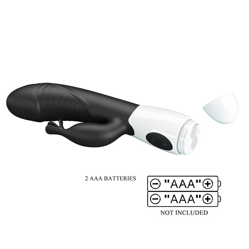 PRETTY LOVE - RASMUSSEN VIBRADOR RABBIT 30 FUNCIONES NEGRO - Imagen 10