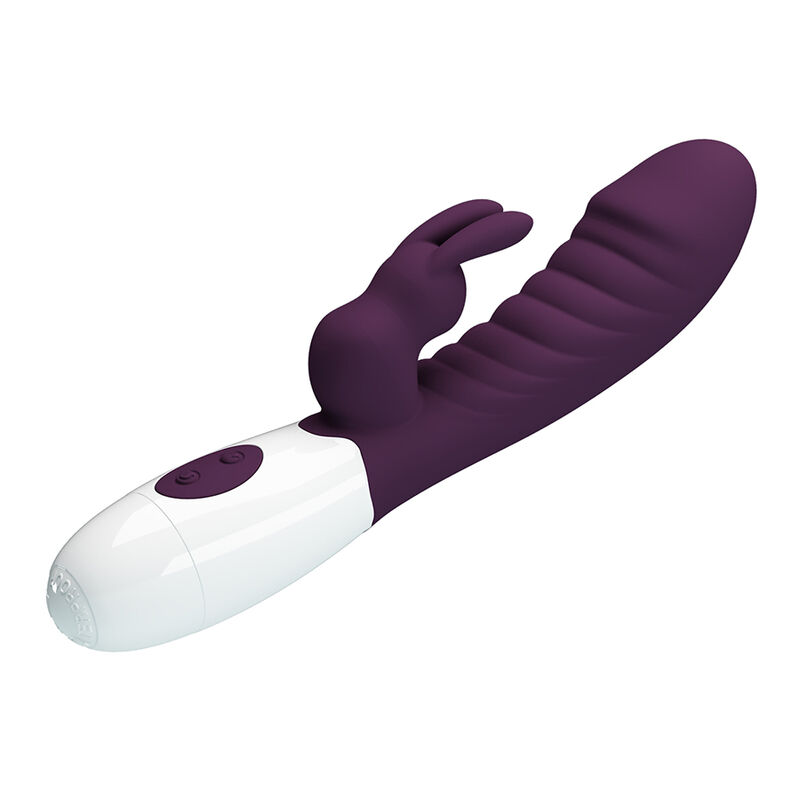 PRETTY LOVE - NAUGHTY BUNNY VIBRADOR RABBIT 30 FUNCIONES MORADO - Imagen 3