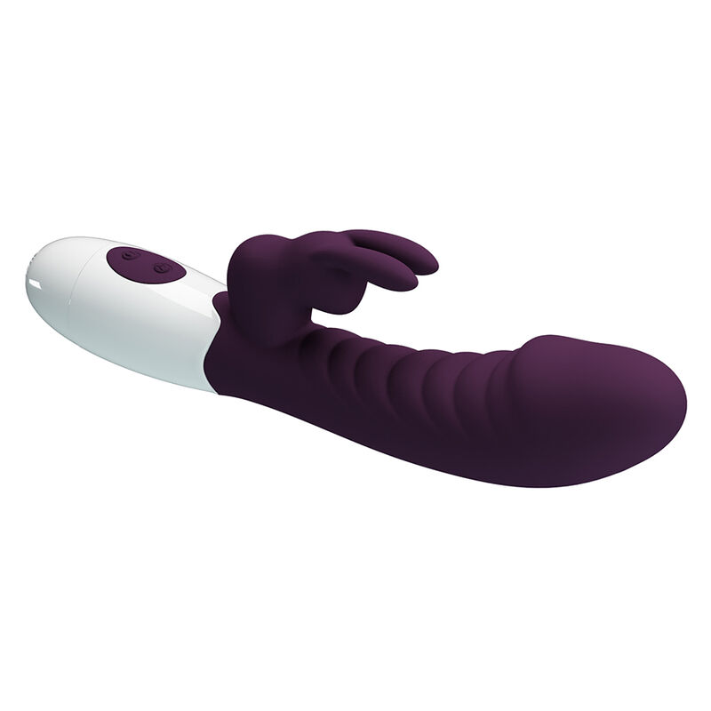 PRETTY LOVE - NAUGHTY BUNNY VIBRADOR RABBIT 30 FUNCIONES MORADO - Imagen 5