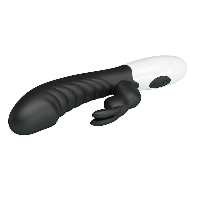 PRETTY LOVE - NAUGHTY BUNNY VIBRADOR RABBIT 30 FUNCIONES NEGRO - Imagen 4