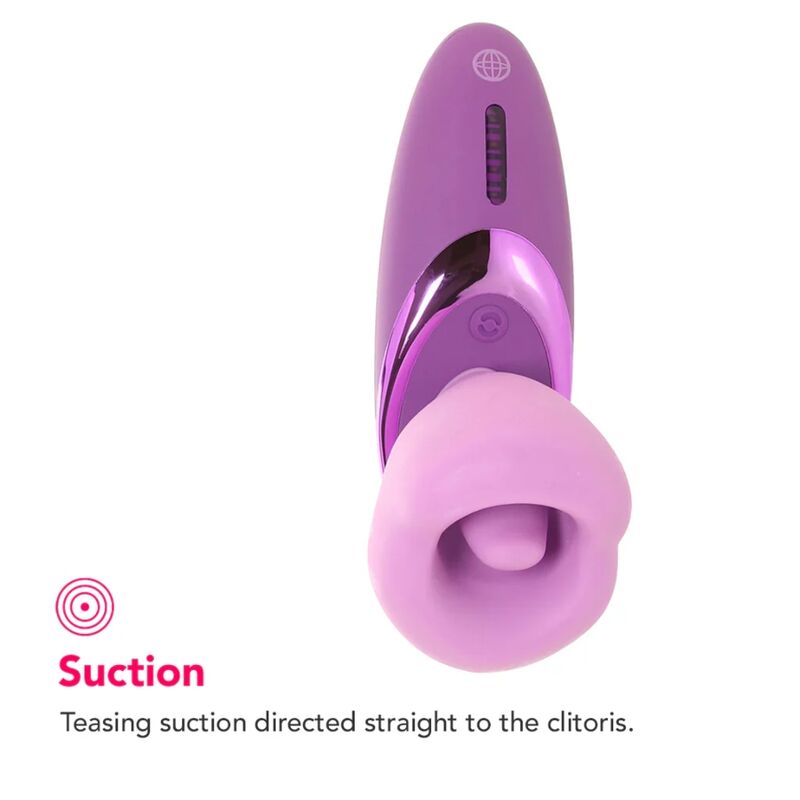 FANTASY FOR HER - SUCCIONADOR DE CLÍTORIS CON VIBRACIÓN PLEASURE SUCKER MORADO - Imagen 5