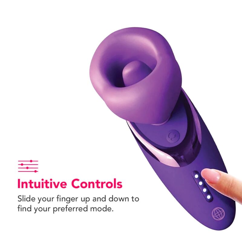 FANTASY FOR HER - SUCCIONADOR DE CLÍTORIS CON VIBRACIÓN PLEASURE SUCKER MORADO - Imagen 7