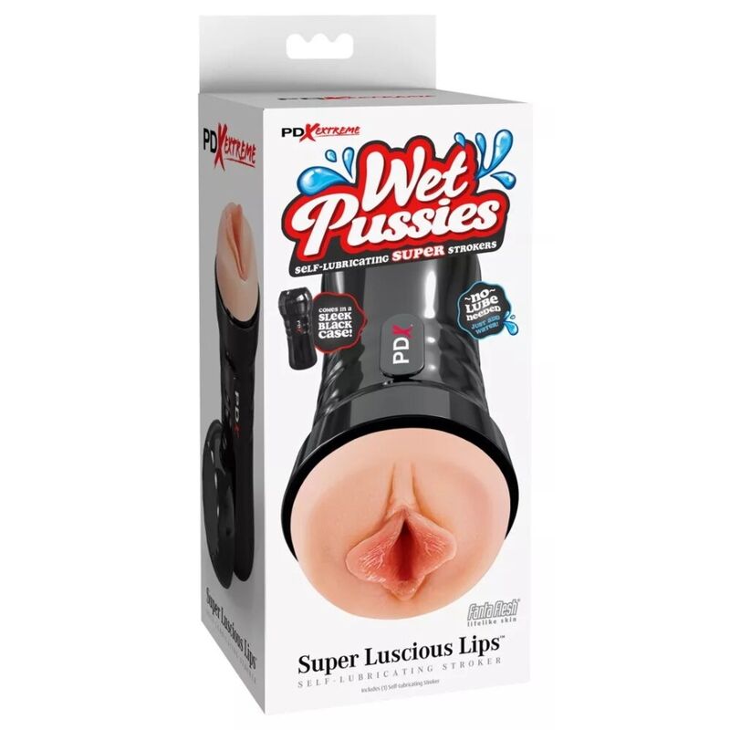 PDX EXTREME - MASTURBADOR REALISTA AUTOLUBRICADO LABIOS SUPER DELICIOSOS - Imagen 5