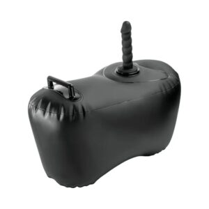 FETISH FANTASY SERIES - SILLÓN HINCHABLE BODY DOCK CON DILDO 69,2 CM NEGRO