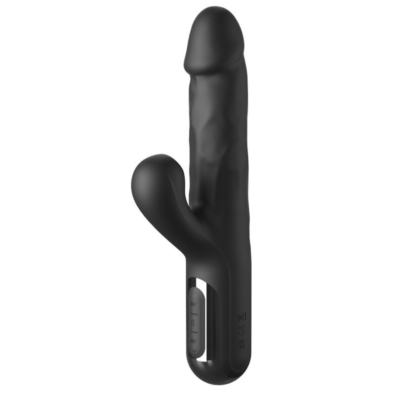 FETISH FANTASY SERIES - VIBRADOR RABBIT SONIX SILICONE THRUSTER NEGRO - Imagen 2
