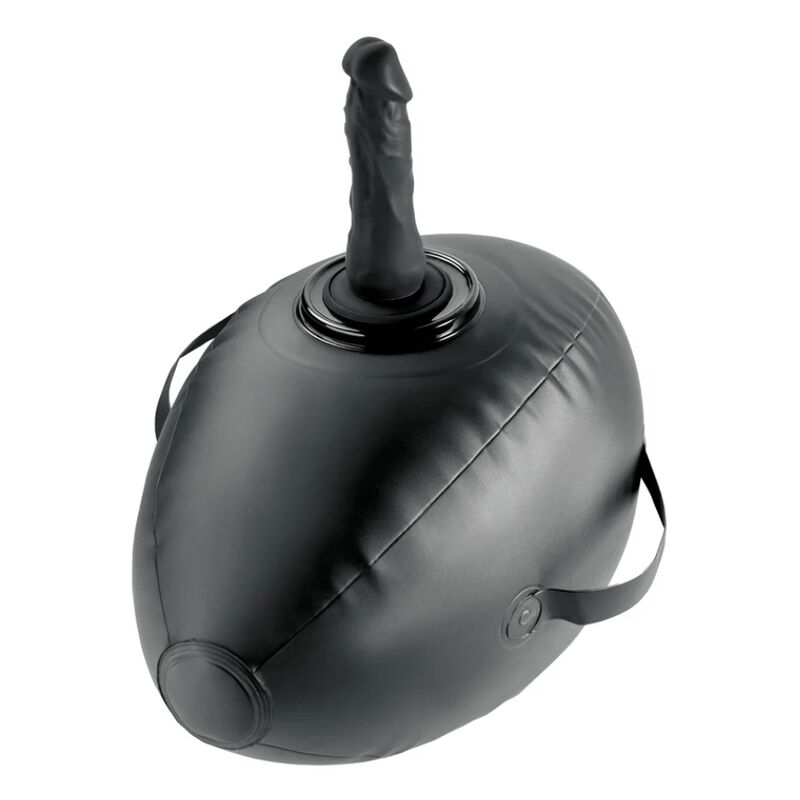 FETISH FANTASY SERIES - HINCHABLE BODY DOCK CON DILDO NEGRA 41.9 CM - Imagen 2