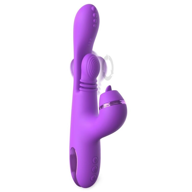 FANTASY FOR HER - VIBRADOR RABBIT INTIMOTION PULSE PRO VIBE MORADO - Imagen 3