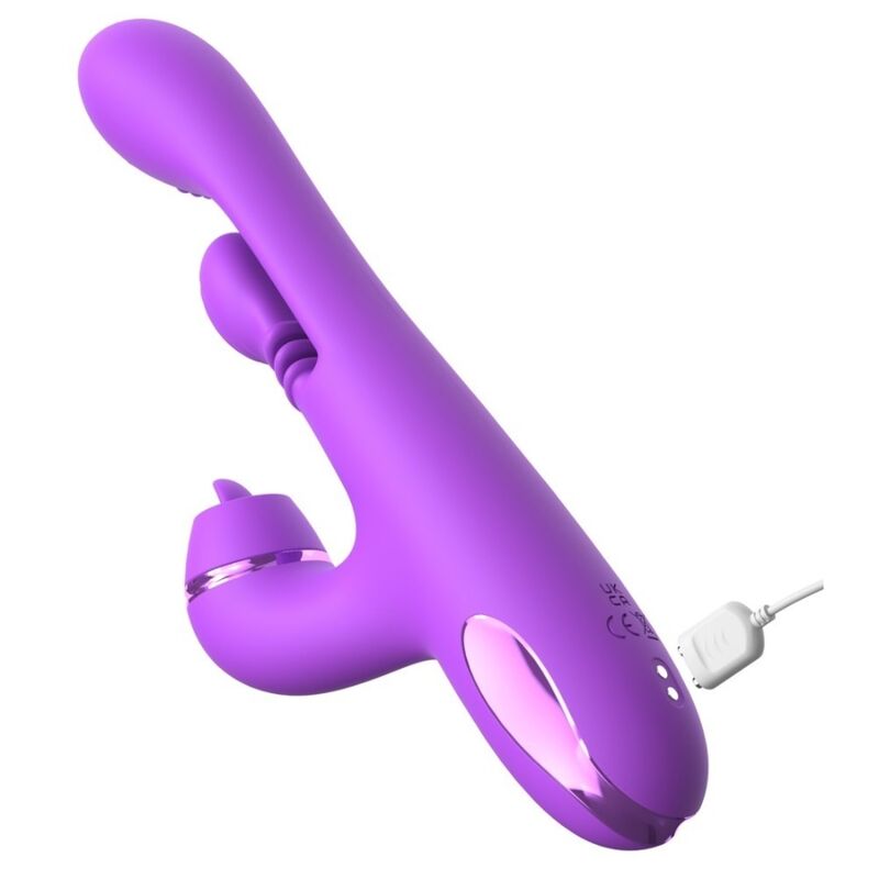 FANTASY FOR HER - VIBRADOR RABBIT INTIMOTION PULSE PRO VIBE MORADO - Imagen 7