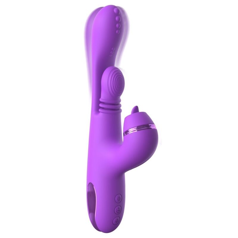 FANTASY FOR HER - VIBRADOR RABBIT INTIMOTION PULSE PRO VIBE MORADO - Imagen 5