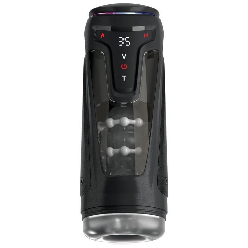 PDX ELITE - MASTURBADOR AUTOMÁTICO MOTO-BATOR PRO THRUSTING STROKER VIBRADOR Y CALOR 26.5 CM - Imagen 3