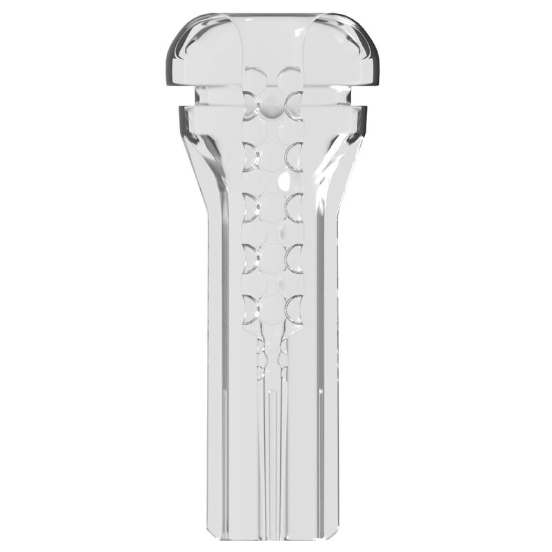 PDX ELITE - MASTURBADOR TRANSPARENTE VIEWTUBE XXL LED STROKER 27.3 CM - Imagen 3
