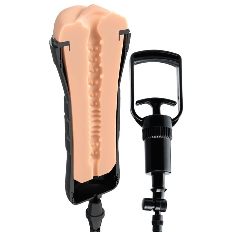 PDX EXTREME -WET PUSSIES MASTURBADOR VAGINA XXL SUPER SUCKER LIGHT CON SUCCIÓN 27.3 CM - Imagen 2