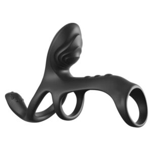 FANTASY C-RINGZ - ANILLO VIBRADOR PARA PAREJAS ULTIMATE COUPLES CAGE MAX 19.5 CM