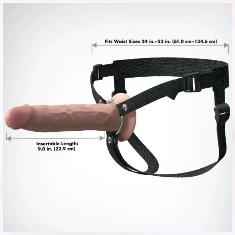 FANTASY X-TENSIONS - ARNÉS CON DILDO HUECO REALÍSTICO ELITE 24.1 CM - Imagen 6