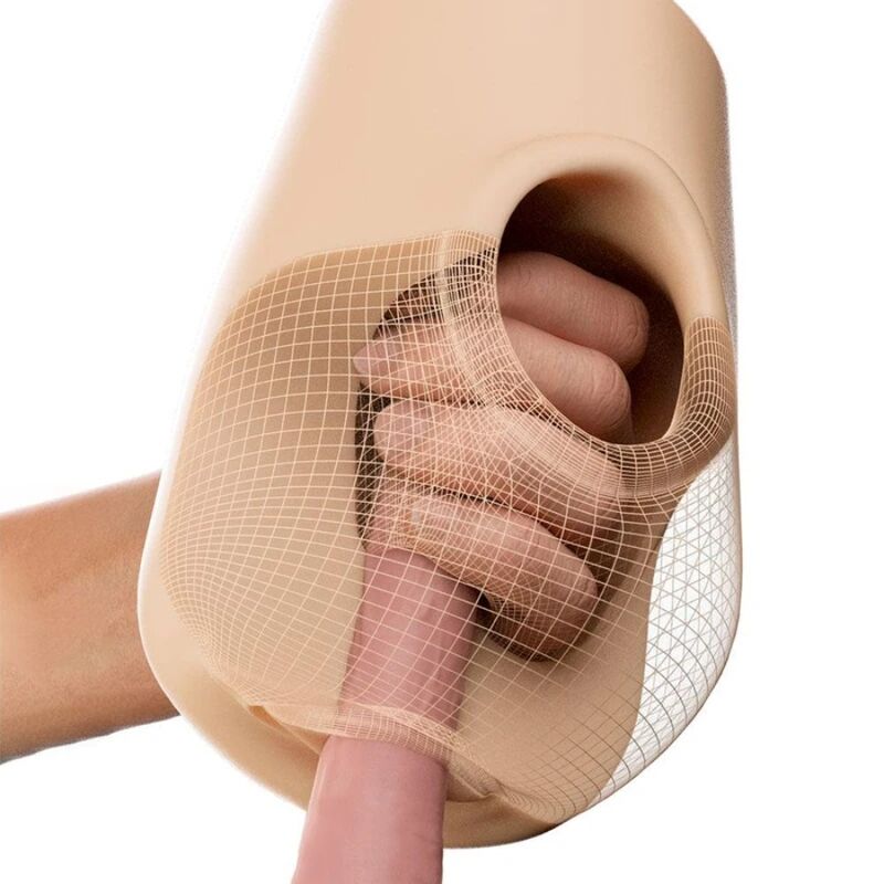 PDX PLUS - MASTURBADOR VAGINA REALÍSTICA PUSSY POUNDER SQUEEZE STROKER 18 CM - Imagen 5