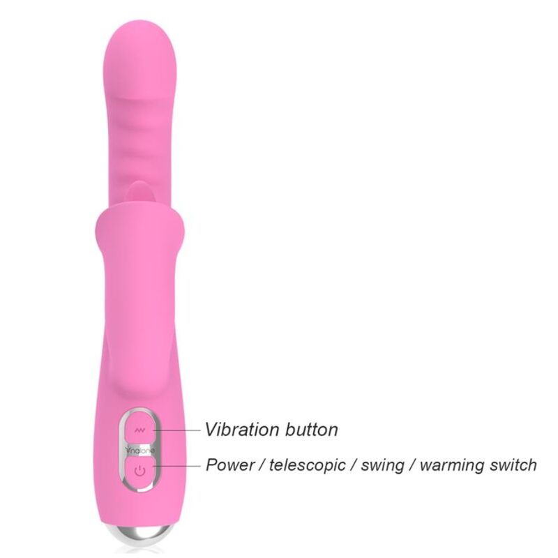 NALONE - T-MAY VIBRADOR RABBIT CON EMPUJE Y MOVIMIENTO OSCILANTE - Imagen 7