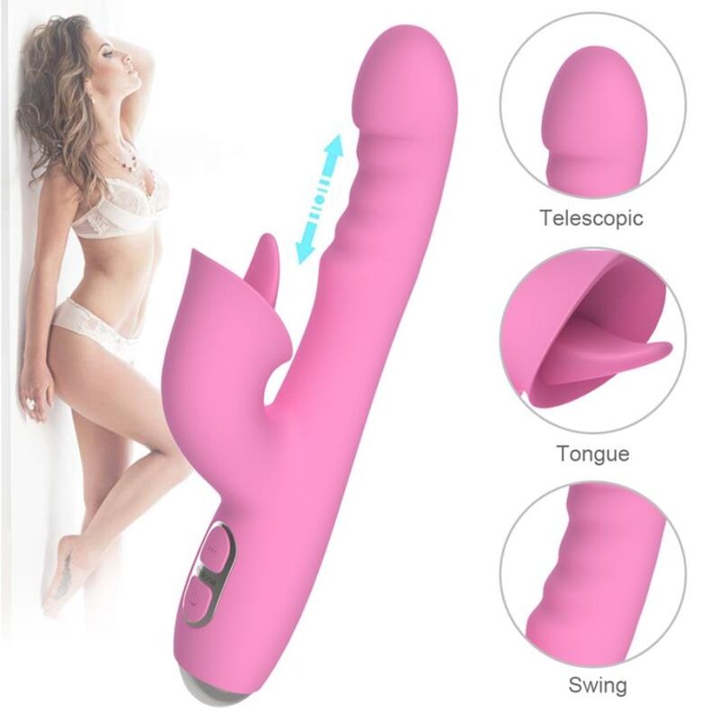 NALONE - T-MAY VIBRADOR RABBIT CON EMPUJE Y MOVIMIENTO OSCILANTE - Imagen 10
