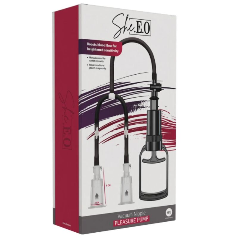 SHE.E.O - BOMBA DE VACÍO PARA PEZONES M/L - Imagen 4
