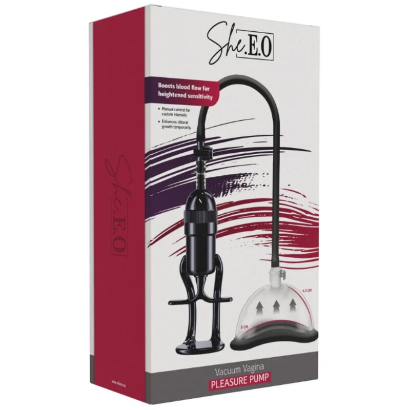 SHE.E.O - BOMBA DE VACÍO PARA VAGINA - Imagen 4