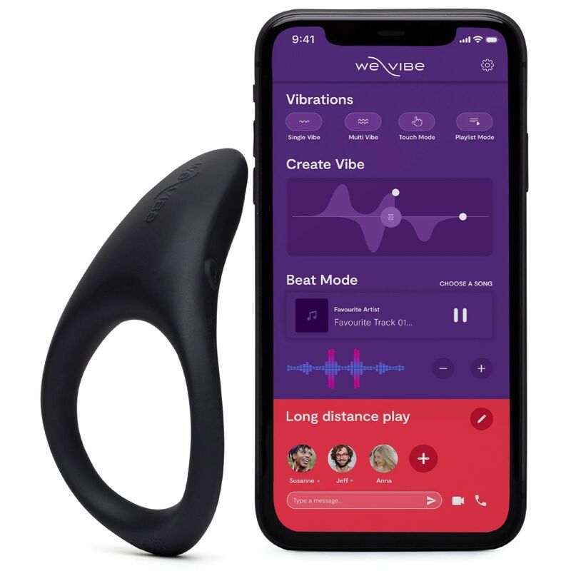 WE-VIBE - VERGE 2 ANILLO VIBRADOR WE CONNECT - Imagen 2