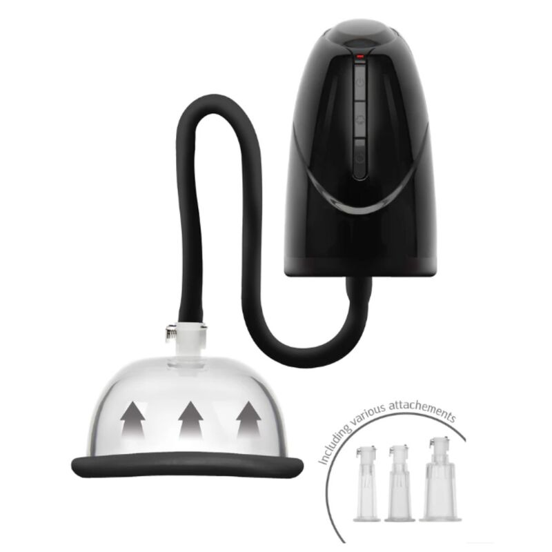 SHE.E.O - BOMBA AUTOMÁTICA DE VACÍO PARA VAGINA Y CLÍTORIS NEGRA - Imagen 2