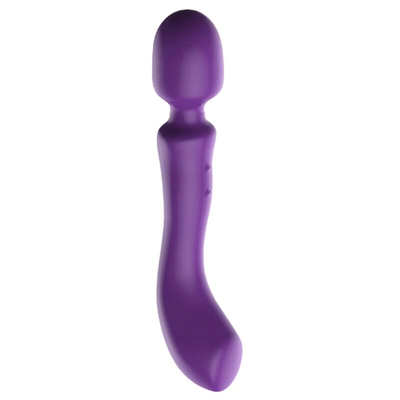 SHE.E.O - WAND MASAJEADORA VIBRADORA DE DOBLE EXTREMO MORADA - Imagen 2