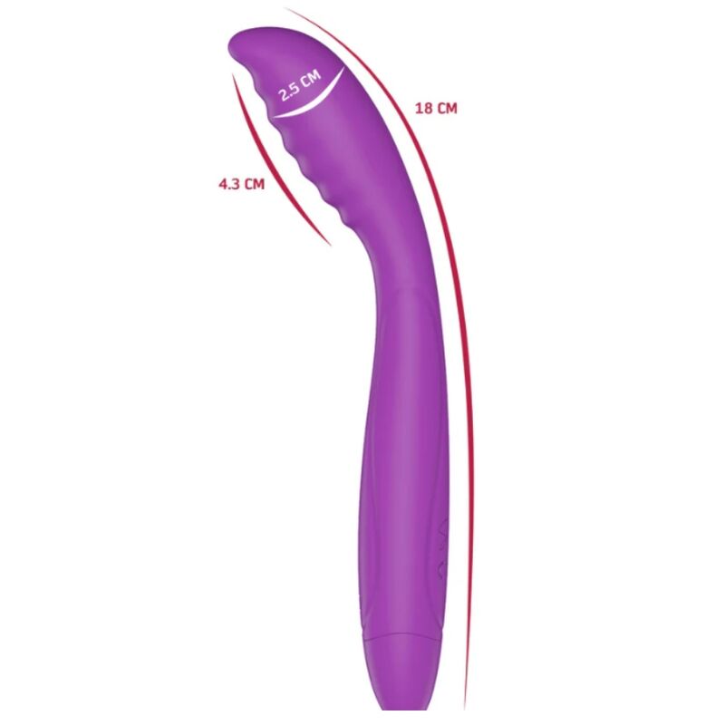 SHE.E.O - VIBRADOR TAPPING PUNTO G MORADO - Imagen 4