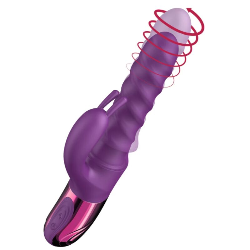 SHE.E.O - VIBRADOR RABBIT SWIRL MORADO