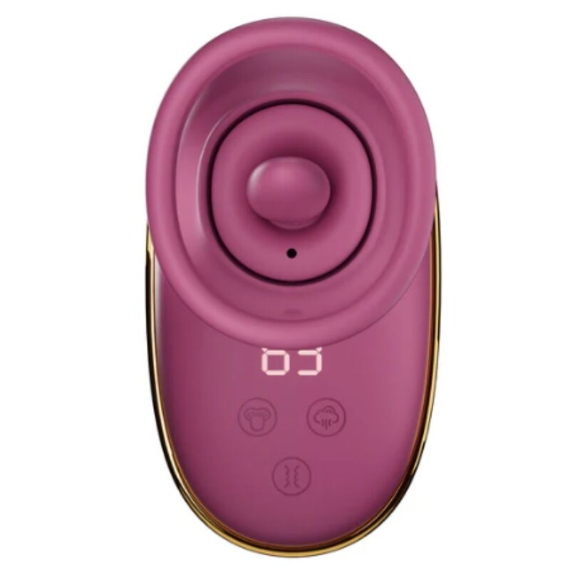 SHE.E.O - BOMBA AUTOMÁTICA ESTIMULADORA DE CLÍTORIS CON EFECTO LICKING MORADA - Imagen 3