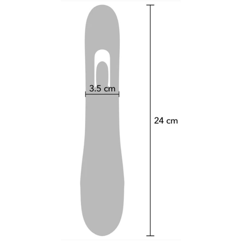 SHE.E.O - VIBRADOR RABBIT PUNTO G CON MOVIMIENTO DIGITAL MORADO - Imagen 6