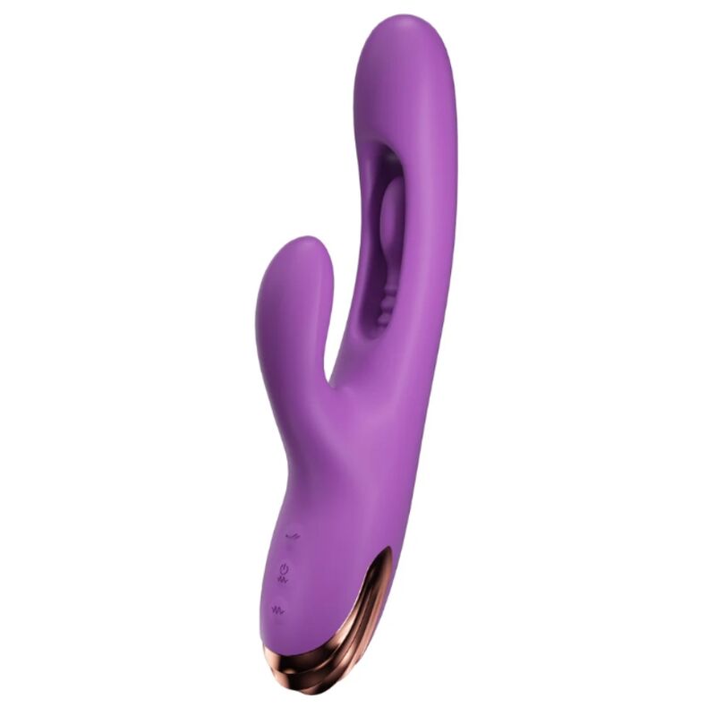 SHE.E.O - VIBRADOR RABBIT PUNTO G CON MOVIMIENTO DIGITAL MORADO - Imagen 5