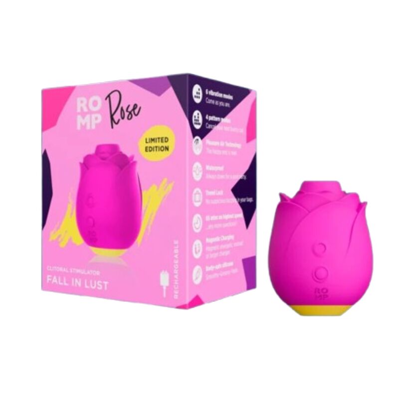 ROMP - ROSE 2.0 SUCCIONADOR DE CLÍTORIS FORMA ROSA EDICIÓN LIMITADA - Imagen 2