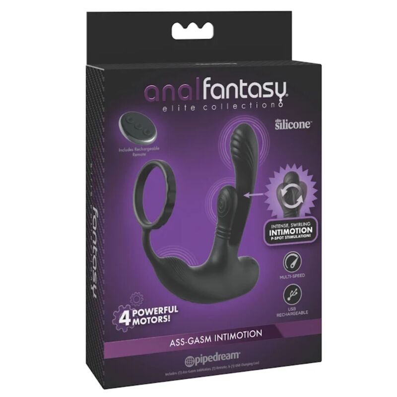 ANAL FANTASY ELITE - ASS-GASM INTIMOTION ESTIMULADOR ANAL Y PERINEAL RECARGABLE - Imagen 7