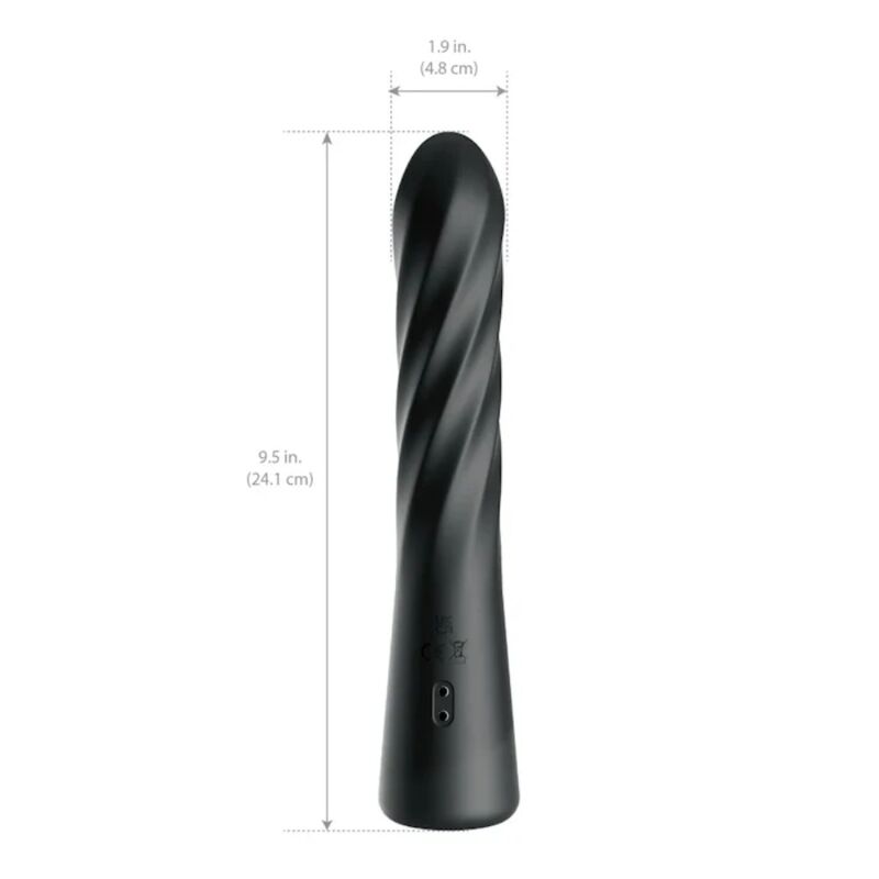 ANAL FANTASY ELITE - TWIST ECSTASY ESTIMULADOR ANAL GIRATORIO RECARGABLE - Imagen 2