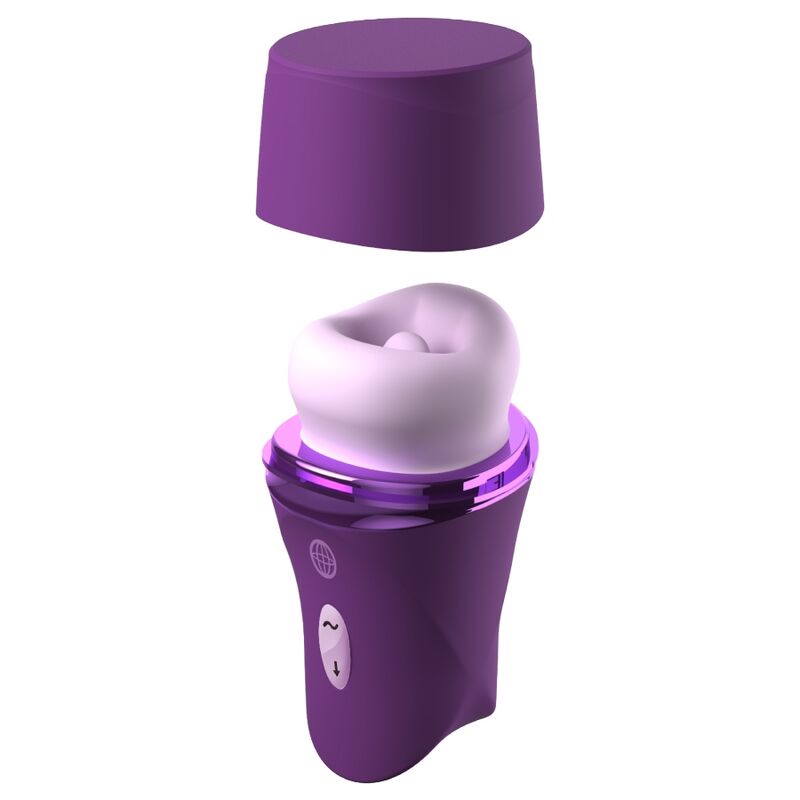 FANTASY FOR HER - LUSH KISS PLUSH PURPLE ESTIMULADOR CLITORAL DE SUCCIÓN Y LAMIDO - Imagen 3