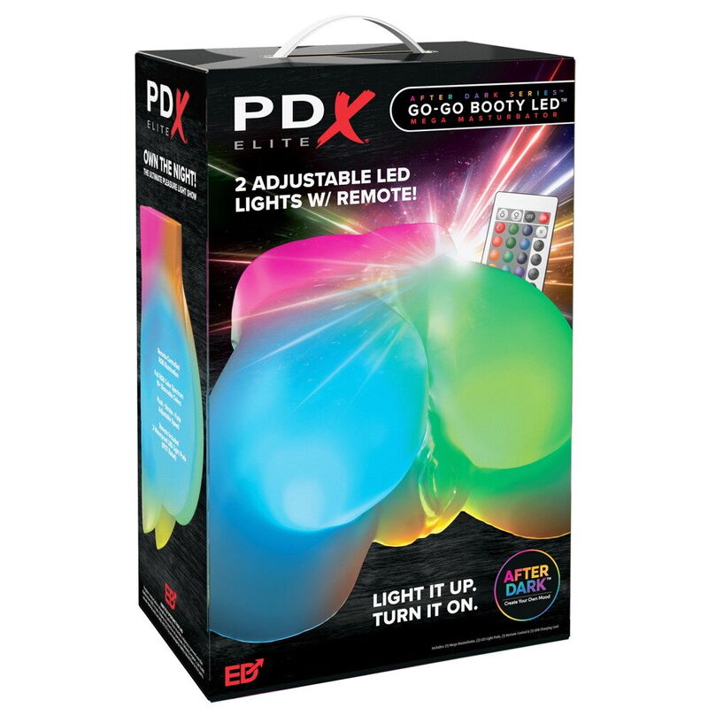 PDX ELITE - GO-GO BOOTY LED MEGA MASTURBADOR MASCULINO ILUMINADO - Imagen 2