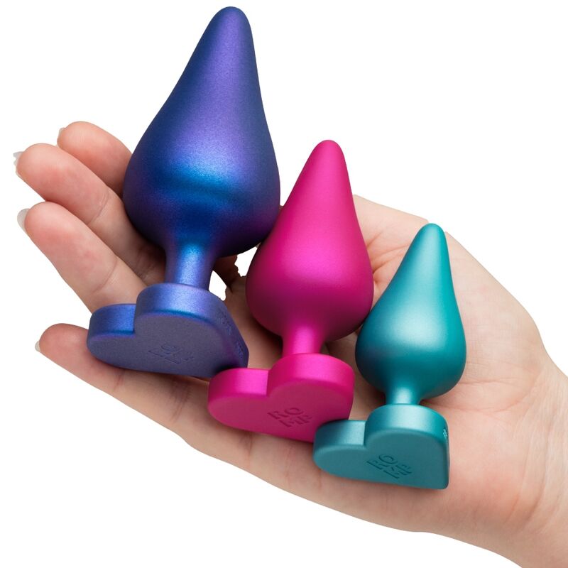 ROMP - LUSTER KIT DE ENTRENAMIENTO ANAL S/M/L CON BASE EN FORMA DE CORAZÓN - Imagen 5
