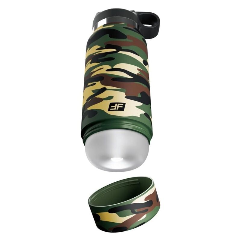 PDX PLUS - MASTURBADOR DISCRETO FAP FLASK HAPPY CAMPER CAMUFLAJE - Imagen 3