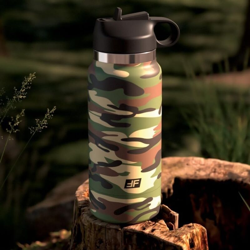 PDX PLUS - MASTURBADOR DISCRETO FAP FLASK HAPPY CAMPER CAMUFLAJE - Imagen 6