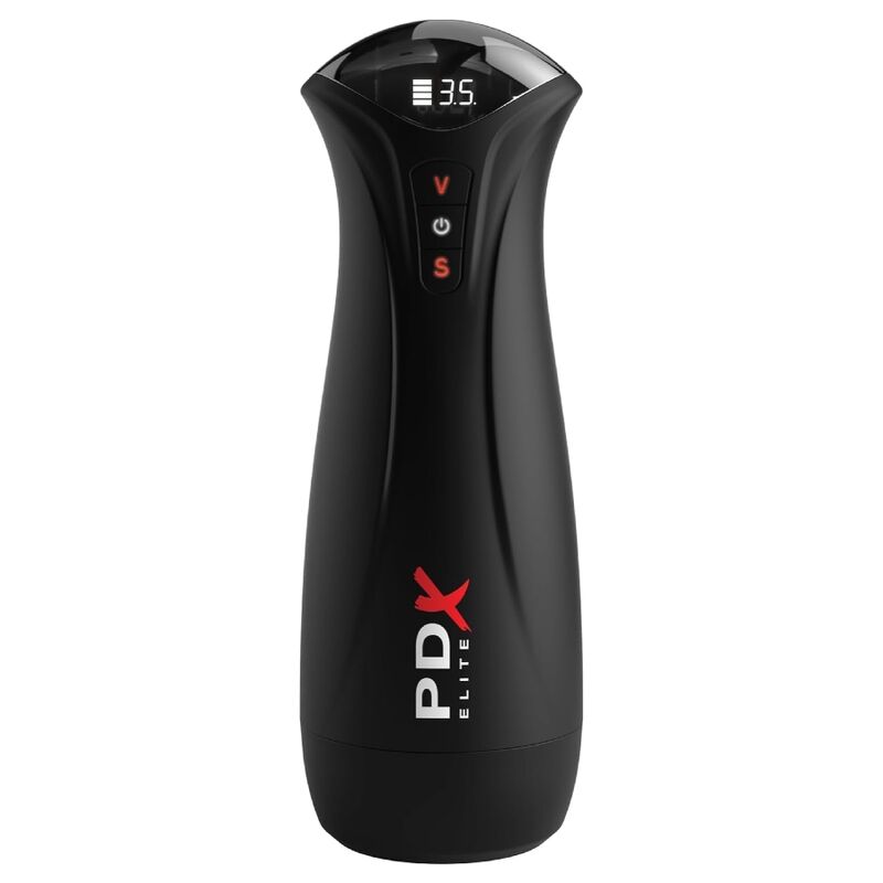 PDX ELITE - MASTURBADOR MASCULINO FAP-GASM CLEAR CON SUCCIÓN INTERMITENTE - Imagen 2