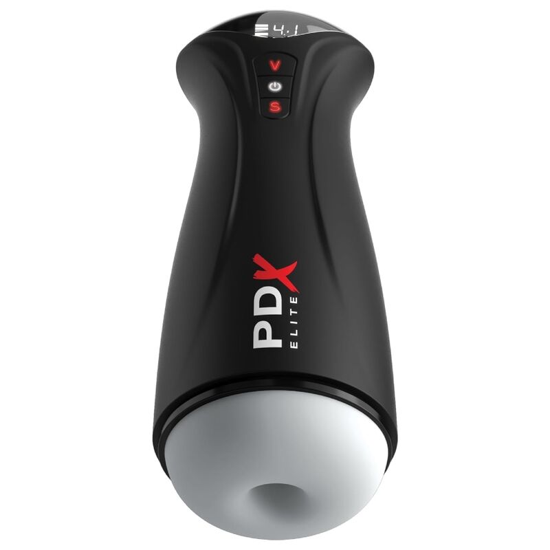 PDX ELITE - MASTURBADOR MASCULINO FAP-GASM CLEAR CON SUCCIÓN INTERMITENTE