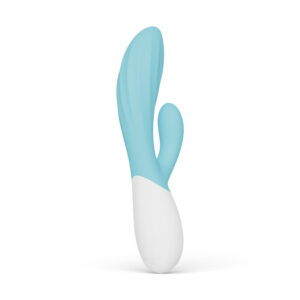 LELO - INA TWIST VIBRADOR RABBIT PUNTO G Y CLÍTORIS TURQUESA