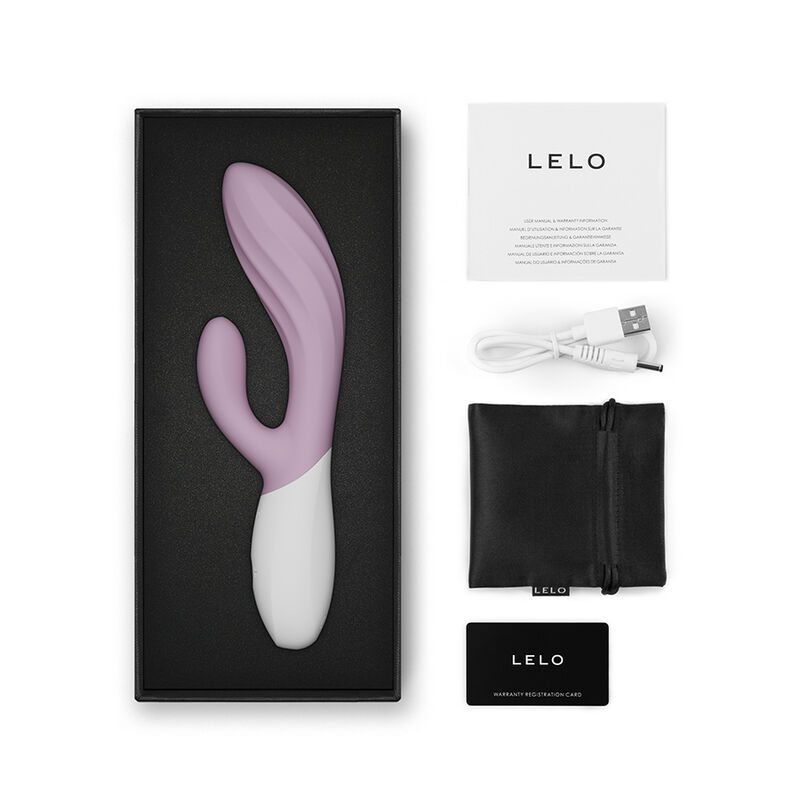 LELO - INA TWIST VIBRADOR RABBIT PUNTO G Y CLÍTORIS ROSA - Imagen 5