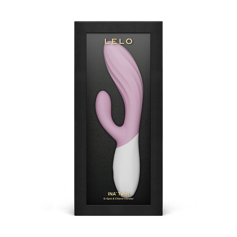 LELO - INA TWIST VIBRADOR RABBIT PUNTO G Y CLÍTORIS ROSA - Imagen 4